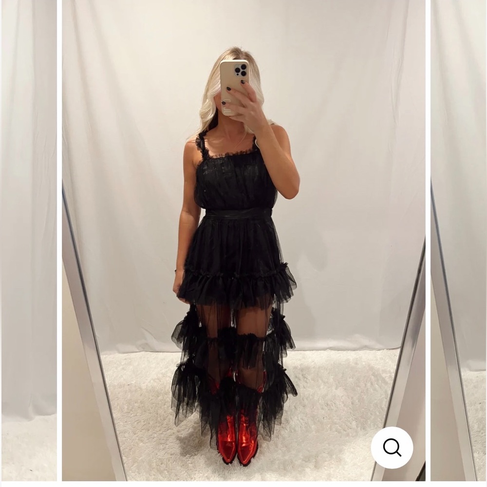 ruffle dress